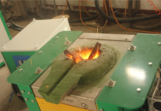 Máquinas de aquecimento de indução em metal e fundição